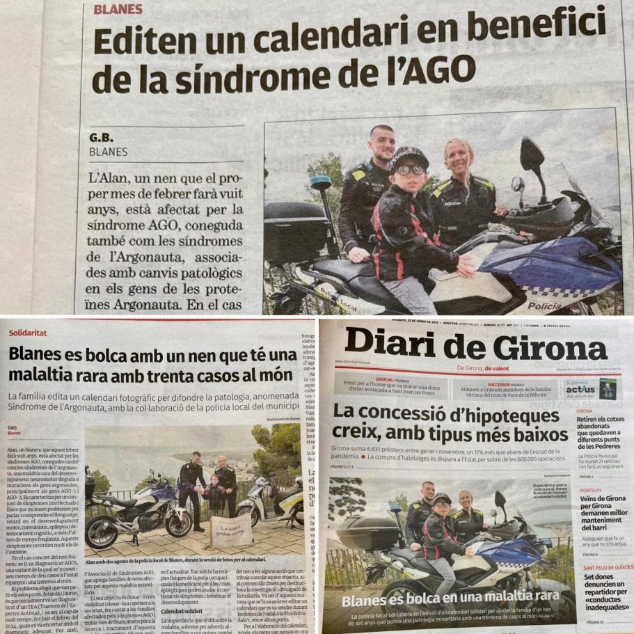 Editen un calendari per fer difusió de la malaltia minoritària del fill El PunAvui